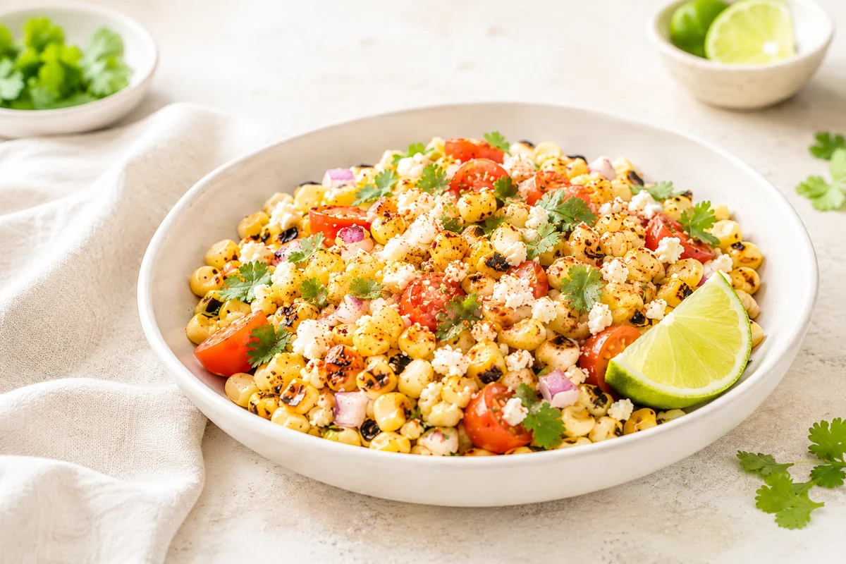 Charred Sweet Corn Salad