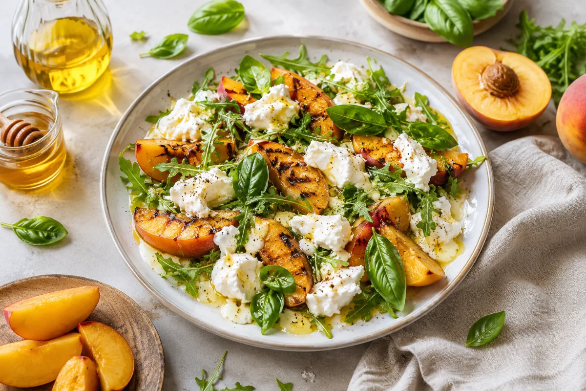 Vibrant abundant salad bowl