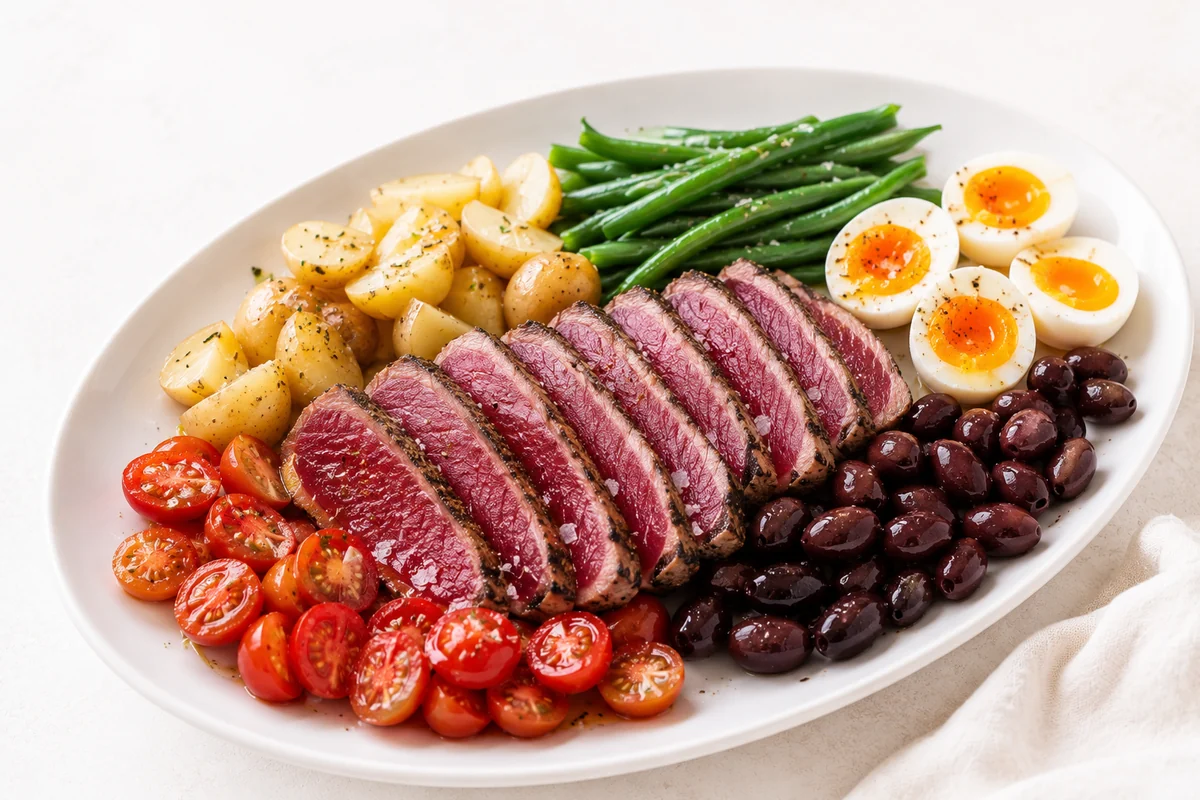 Seared Tuna Niçoise Salad
