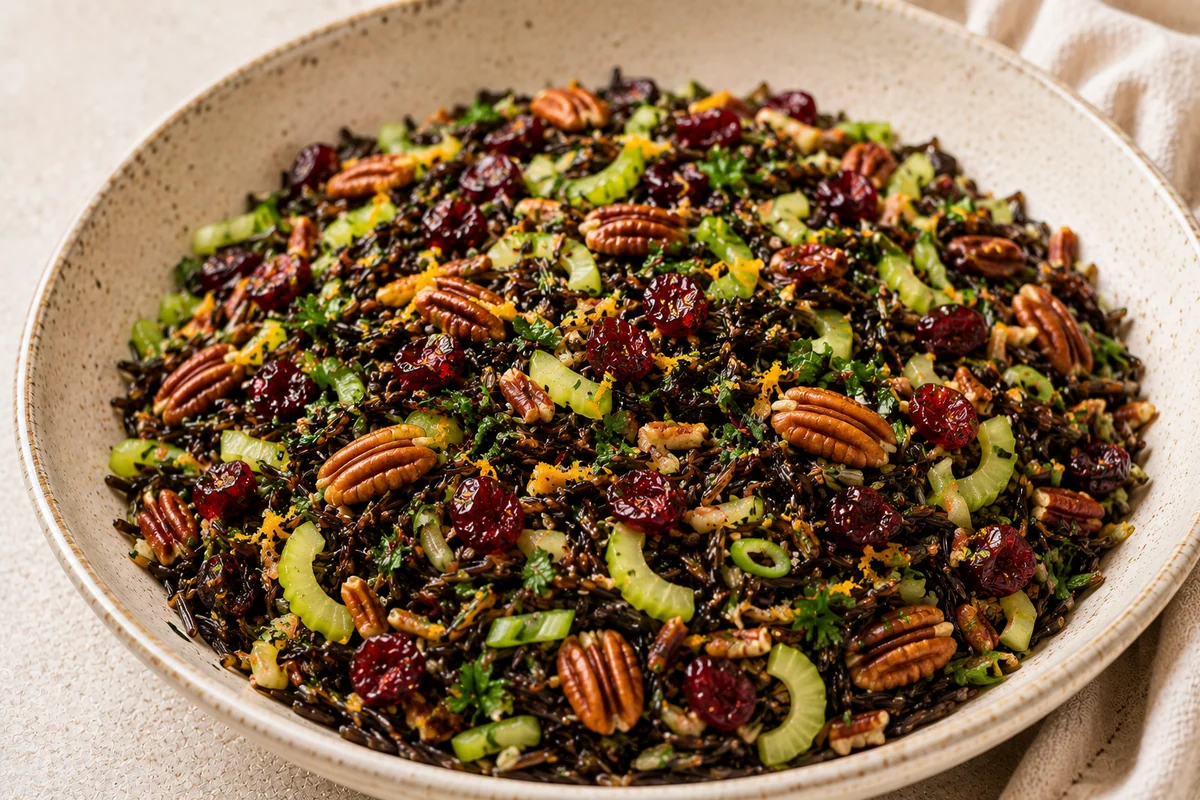 Wild Rice & Cranberry Salad